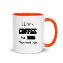 11oz Ceramic Mug with Color Inside