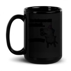 15oz Black Glossy Mug