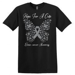 Brain Cancer Hope For A Cure  Butterfly Gift  Brain can