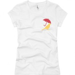 Ladies Slim Fit Basic Promo Jersey Tee