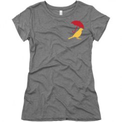 Ladies Slim Fit Super Soft Triblend Tee
