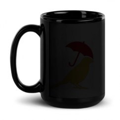 15oz Black Glossy Mug