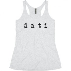 Ladies Slim Fit Super Soft Racerback Triblend Tank