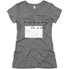 Ladies Slim Fit Super Soft Triblend Tee