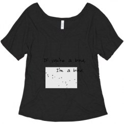 Ladies Flowy Slouchy Tee