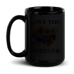 15oz Black Glossy Mug