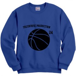 Unisex Film and Foil Crewneck Sweatshirt