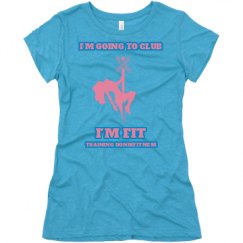 Ladies Slim Fit Super Soft Triblend Tee