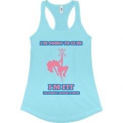 Ladies Slim Fit Racerback Tank Top