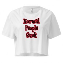 Ladies Festival Cali Crop Top Tee