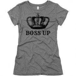 Ladies Slim Fit Super Soft Triblend Tee