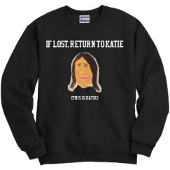 Unisex Film and Foil Crewneck Sweatshirt