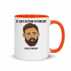 11oz Ceramic Mug with Color Inside