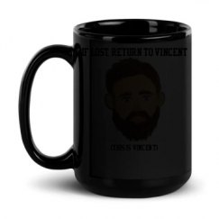 15oz Black Glossy Mug