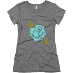 Ladies Slim Fit Super Soft Triblend Tee