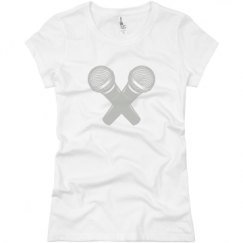Ladies Slim Fit Basic Promo Jersey Tee