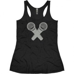 Ladies Slim Fit Super Soft Racerback Triblend Tank