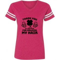 Ladies Relaxed Fit Vintage Sports Tee