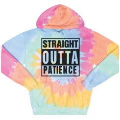 Unisex Tie-Dye Fleece Hoodie