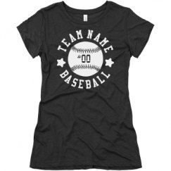 Ladies Slim Fit Super Soft Triblend Tee