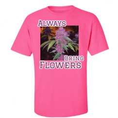 Unisex Ultra Cotton Safety Neon Crewneck Tee