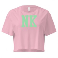 Ladies Festival Cali Crop Top Tee