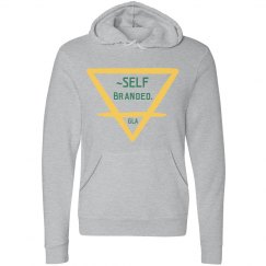 ~Self Branded Gray Yellow/GreenHoodie