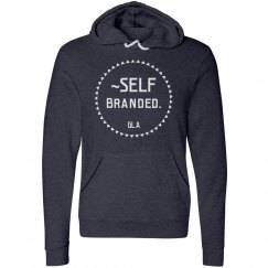 ~Self Branded Dark Gray Hoodie