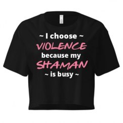 Ladies Festival Cali Crop Top Tee