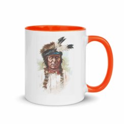 11oz Ceramic Mug with Color Inside