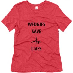 Ladies Relaxed Fit Super Soft Triblend Tee