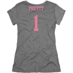 Ladies Slim Fit Super Soft Triblend Tee