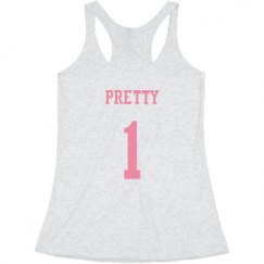 Ladies Slim Fit Super Soft Racerback Triblend Tank