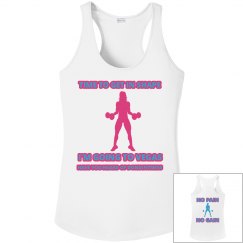 DONDIFITNESS LADIES RACERBACK TANK TOP