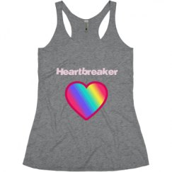 Ladies Slim Fit Super Soft Racerback Triblend Tank