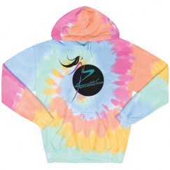 Unisex Tie-Dye Fleece Hoodie