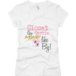 Ladies Slim Fit Basic Promo Jersey Tee