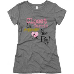 Ladies Slim Fit Super Soft Triblend Tee