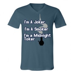 Unisex V-Neck Jersey Tee