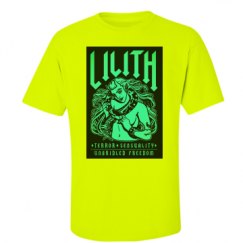 Unisex Ultra Cotton Safety Neon Crewneck Tee