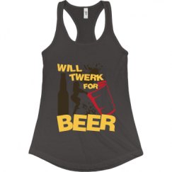 Ladies Slim Fit Racerback Tank Top