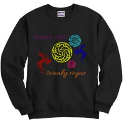 Unisex Film and Foil Crewneck Sweatshirt