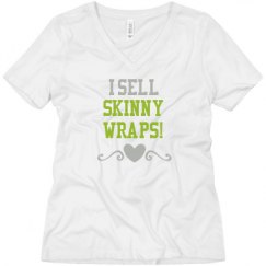 Ladies Relaxed Fit V-Neck Tee