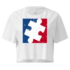 Ladies Festival Cali Crop Top Tee