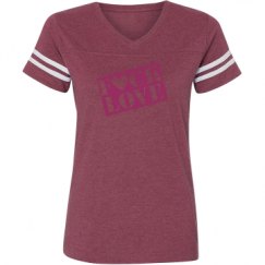 Ladies Relaxed Fit Vintage Sports Tee