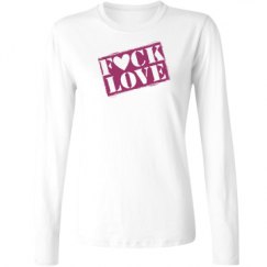 Ladies Relaxed Fit Basic Long Sleeve Tee
