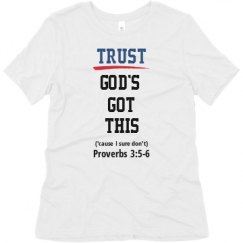 Ladies Relaxed Fit Super Soft Triblend Tee