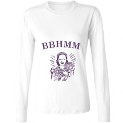 Ladies Relaxed Fit Basic Long Sleeve Tee