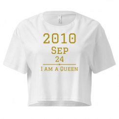 Ladies Festival Cali Crop Top Tee