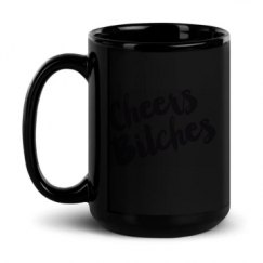 15oz Black Glossy Mug